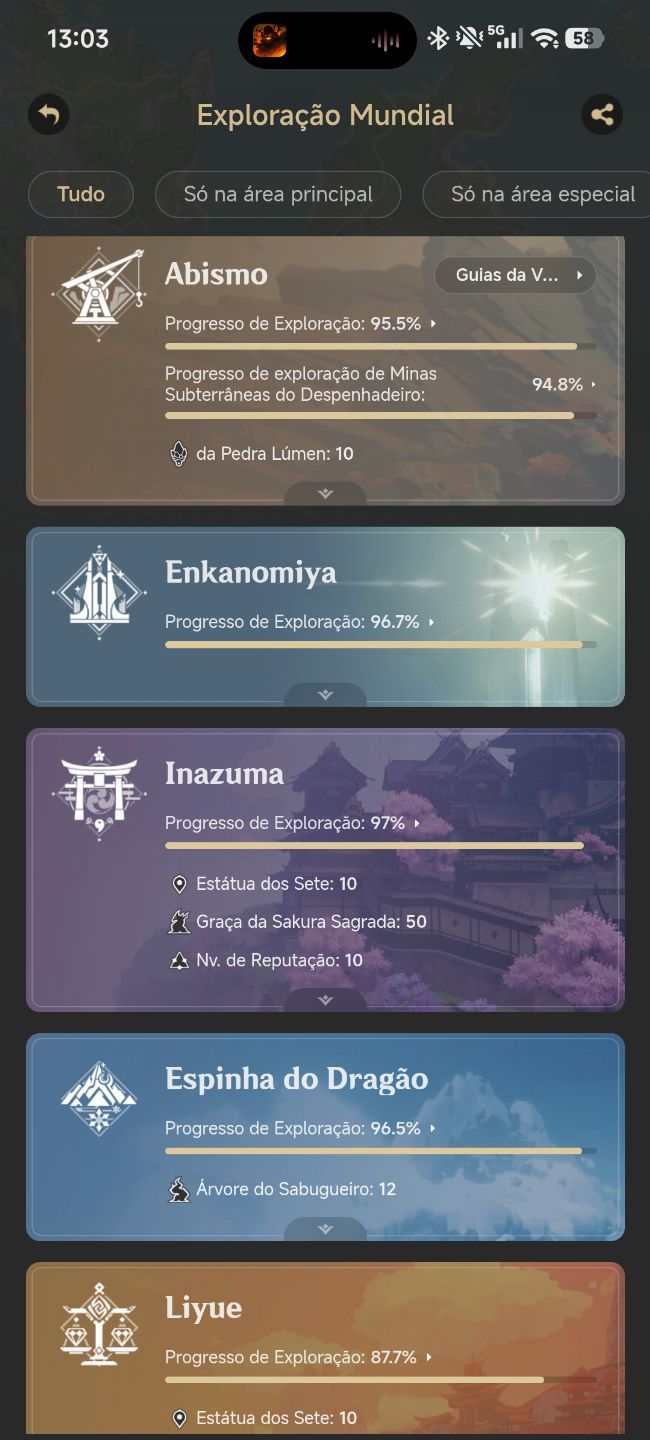 Conta Genshin Impact End Game 2025 (Valor Negociável)