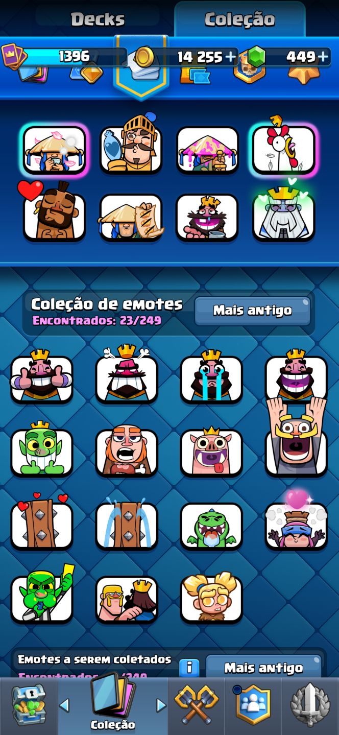Clash Royale nível 14 arena 26