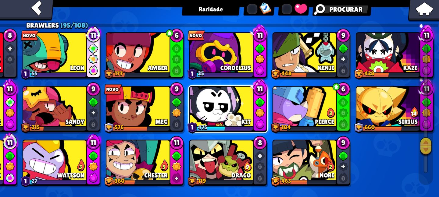 Conta de braw star a venda com skin raras conta de 2022