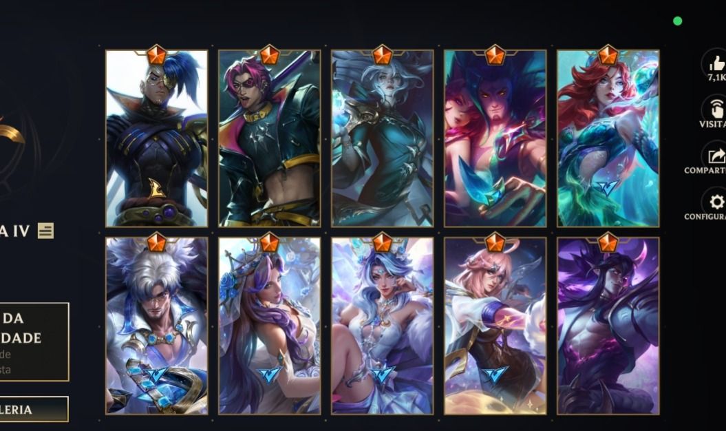 Conta Wild Rift | 130 Skins |