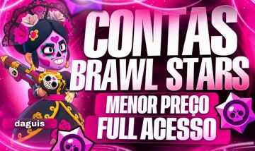 CONTAS BRAWL STARS BARATAS | SKINS, LENDÁRIOS E HIPERCARGAS | FULL ACESSO