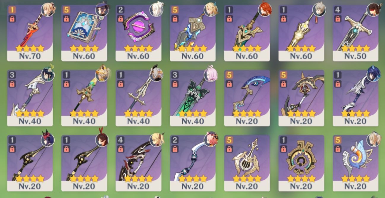 CONTA ENDGAME AR59 | MAVUIKA, NAHIDA, KAZUHA + BANNER GARANTIDO