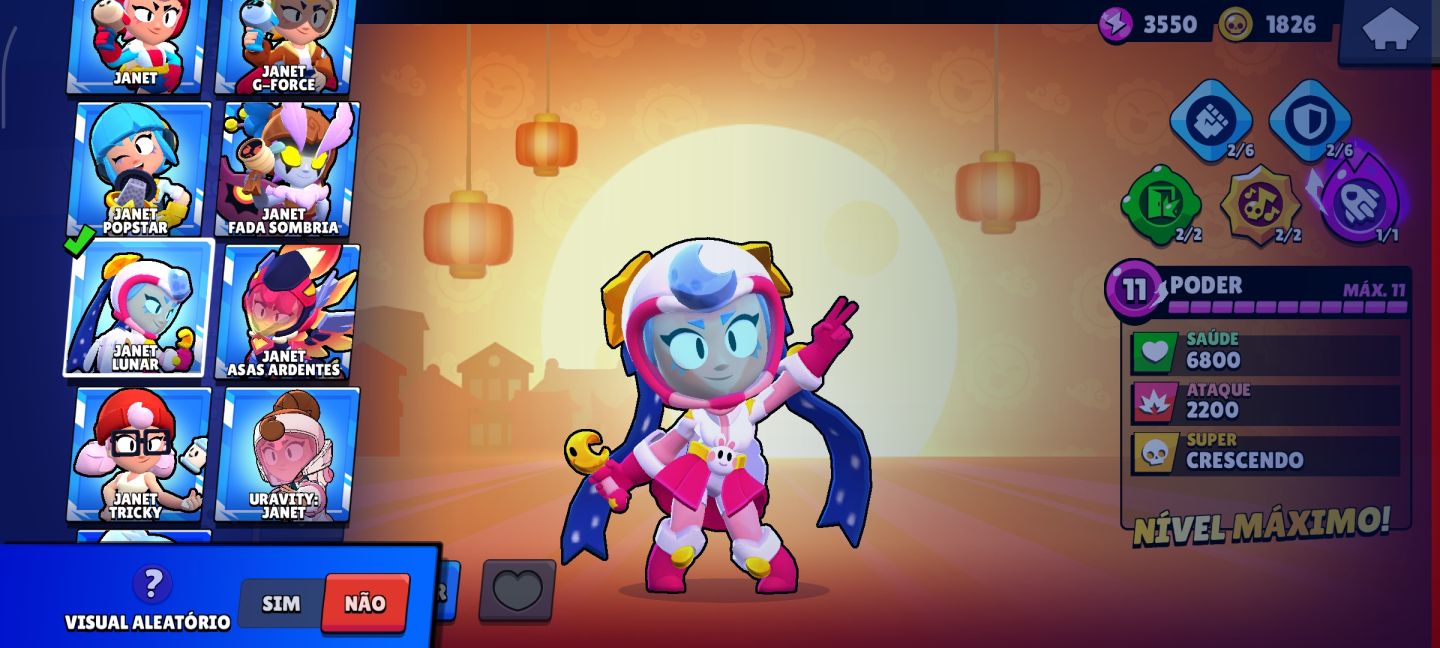 Conta de Brawl Stars - 100K Troféus - Valor Negociável