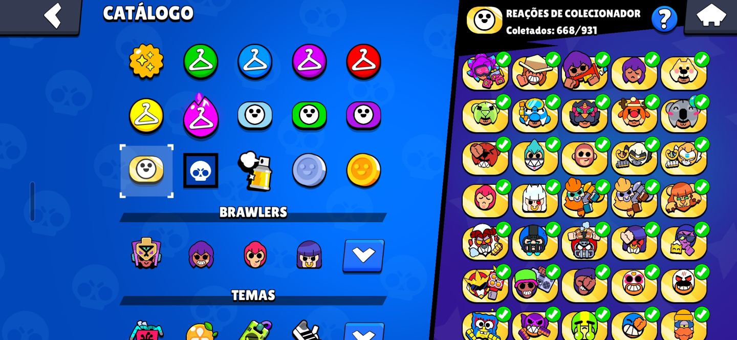 Conta de brawl stars! Com muitas skins e recurso!!