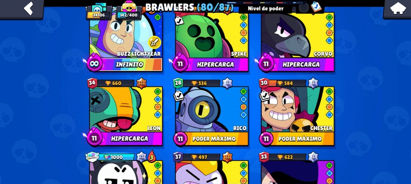 Conta com 34k de troféus, vem que ta barata!