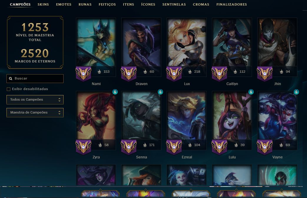 CONTA PLAT IV COM 470 SKINS