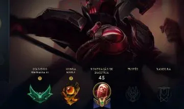 Conta esmeralda com 65%de win rate e 22.900 de Essencias azuis