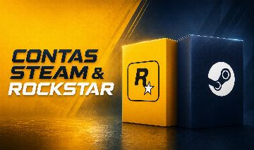 CONTAS ROCKSTAR LICENCIADAS | CONTAS STEAM PARA FIVEM [ENTREGA AUTOMÁTICA]