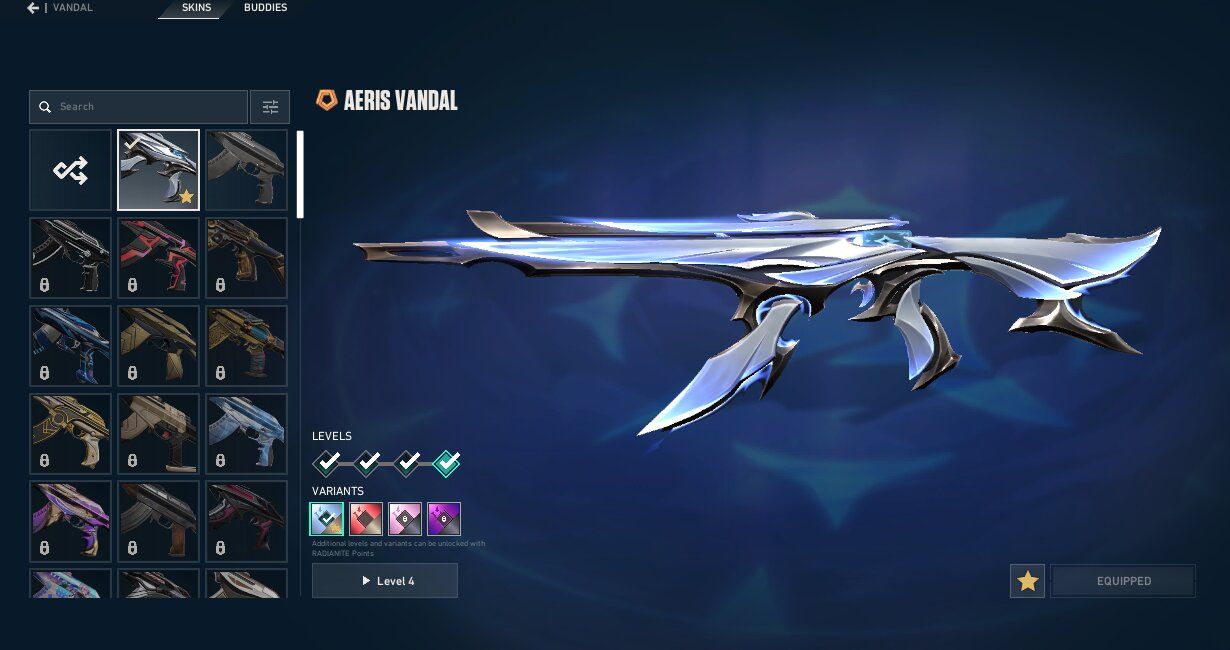 Conta de Valorant com skins raras