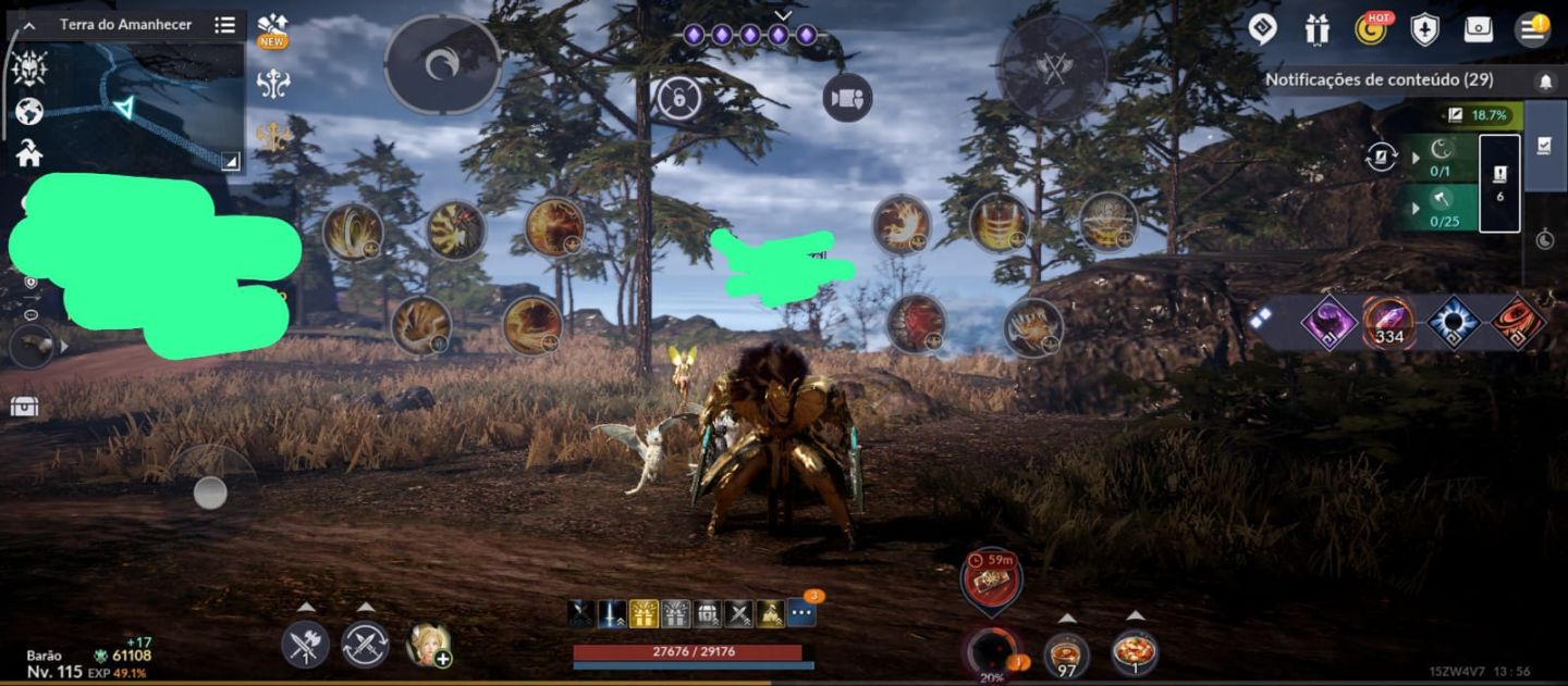 CONTA BLACK DESERT MOBILE | LEVEL 115 - 61K+ CP | CONTA PRA COMEÇAR NA FRENTE!
