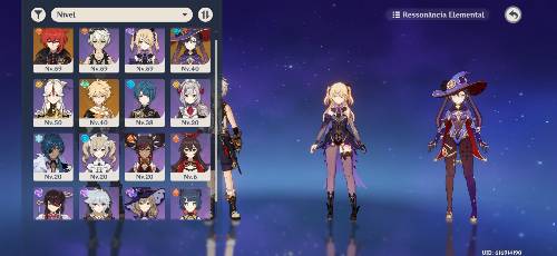 Compte Genshin Impact EU - AR 34 Avec 7 Personnages Légendaires - PC