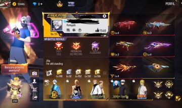 Conta Free Fire prime 6