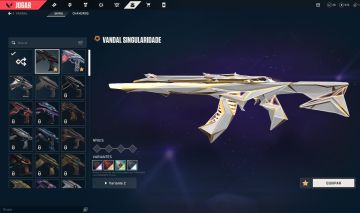 CONTA VALORANT COM SKINS PLATINA 3
