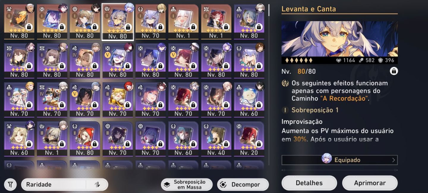 Conta tl70 times bem buildados e muito conteudo pra farm - 2 seletores de t5