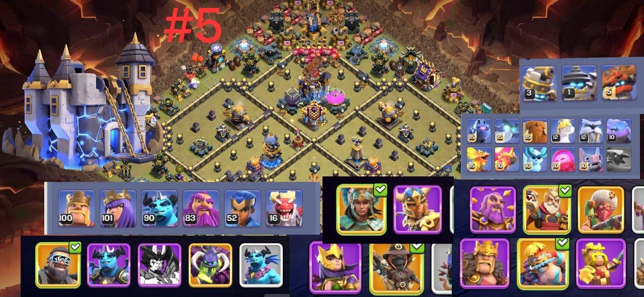 [PROMOÇÃO] CONTAS CLASH OF CLANS FULL ACESSO | CONTAS BEM UPADAS, PERFEITAS!