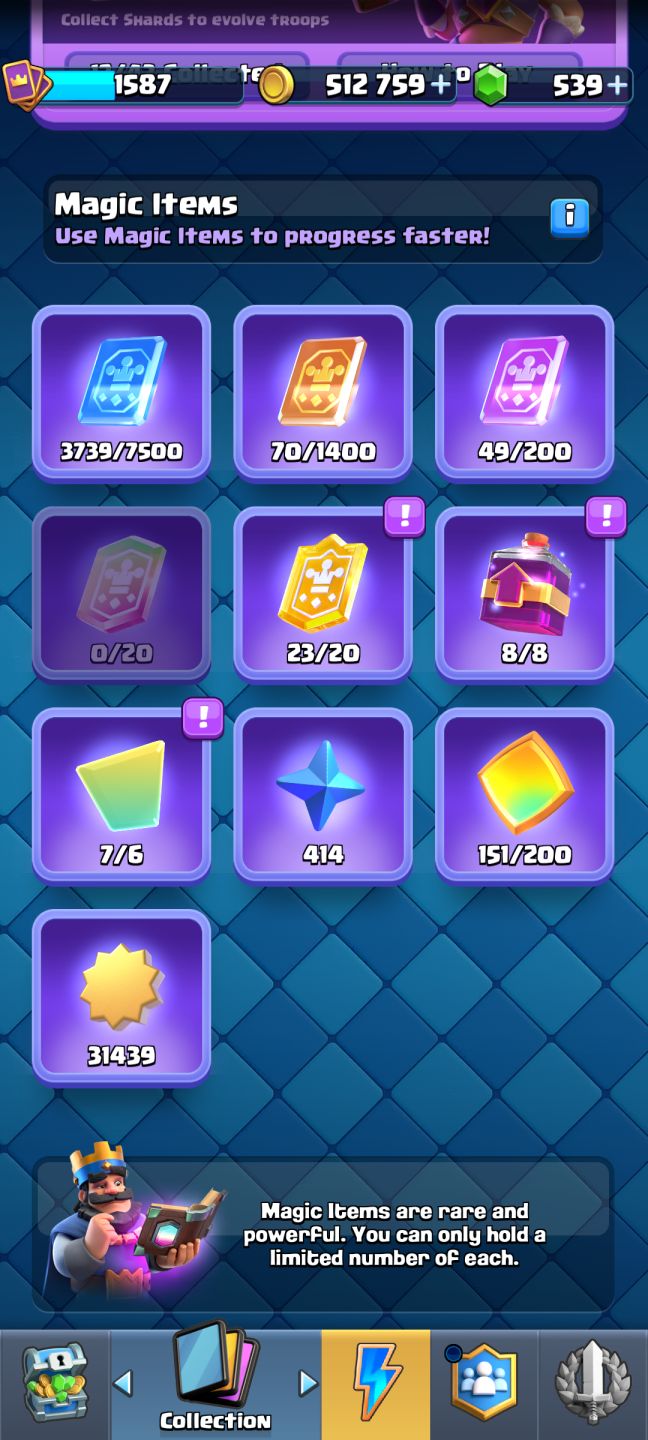 CONTA CLASH ROYALE | 13K TROFÉUS| 12 EVOLUÇÕES