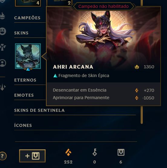 CONTA LEVEL 21 | 27 CAMPEÕES | 2 SKINS 1 FRAGMENTO SKIN | FULL ACESSO