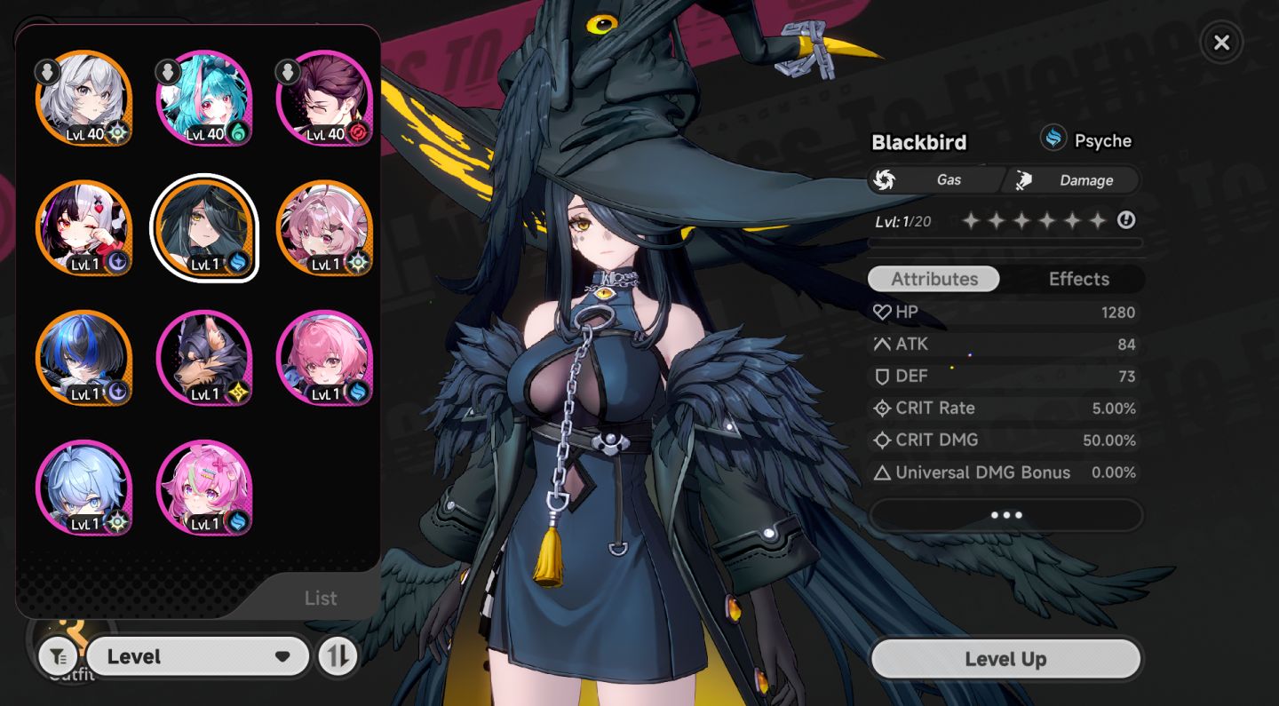 Blackbird + Assinatura + Lacrimosa - Neverness to Everness: - Server América
