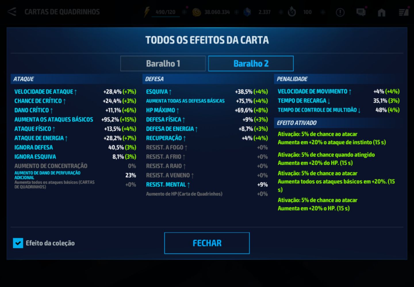 Conta MARVEL FUTURE FIGHT - VIP 14