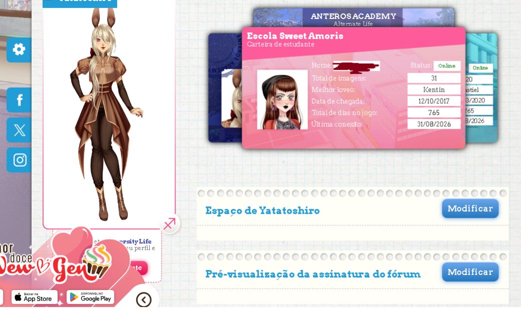 CONTA RARA AMOR DOCE 2017
