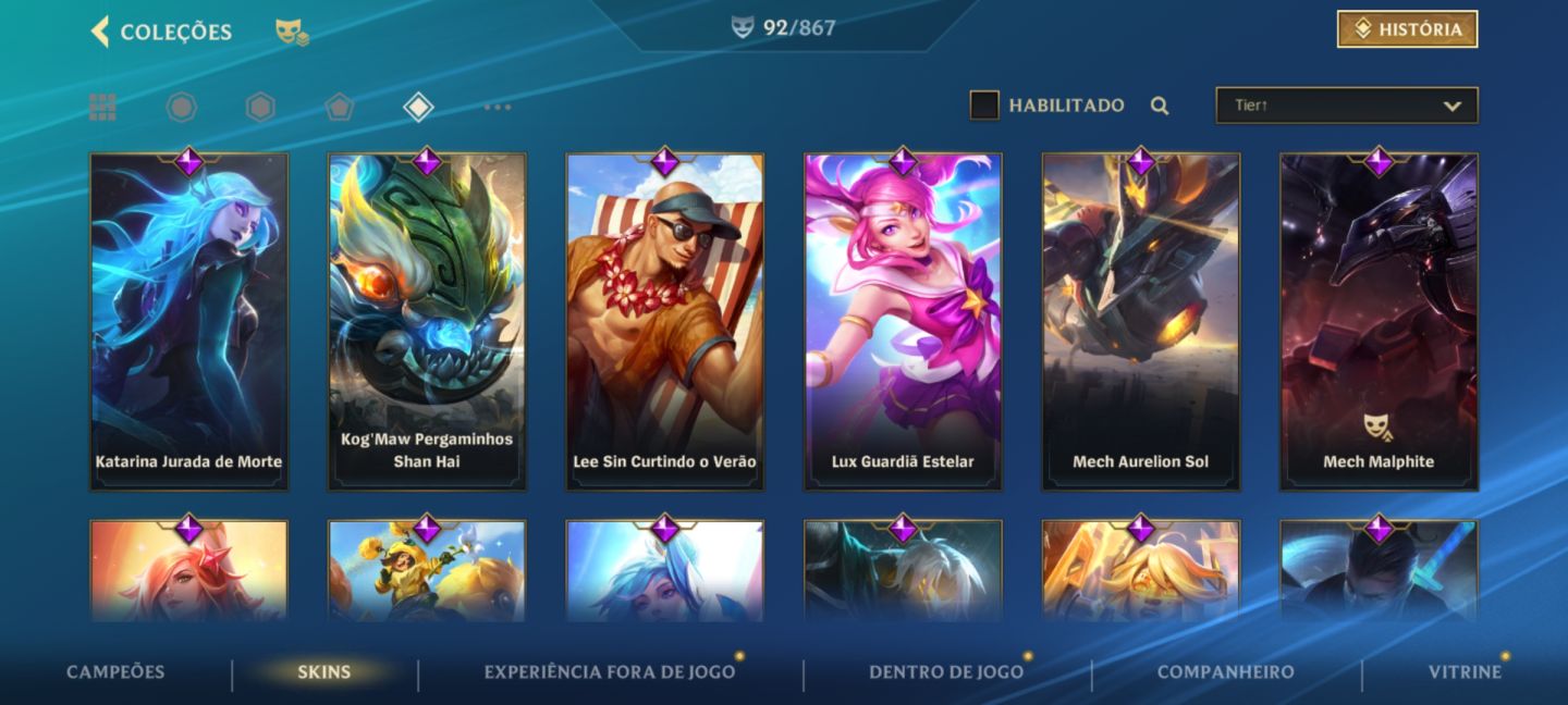 CONTA WILD RIFT 5 ANOS