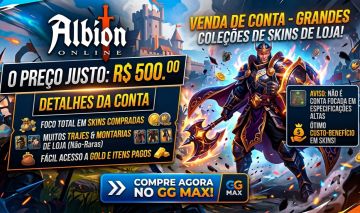 Conta De Albion online com varias SKINS