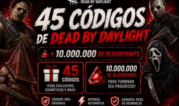 45+ CODIGOS DE DEAD BY DAYLIGHT ENTREGA IMEDIATA ( +10 Milhões de BP)