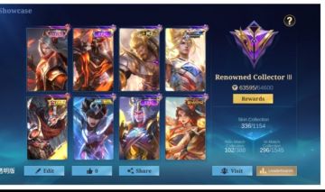 CONTA MOBILE LEGENDS COM 336 SKINS [SMURF] LEIA A DESCRIÇÃO