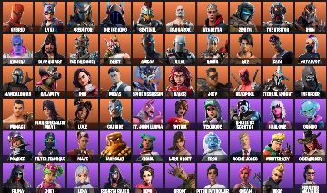 CONTA 133 skins + 136 picaretas + 126 emotes + 138 planadores + LV 2.177 [FA]