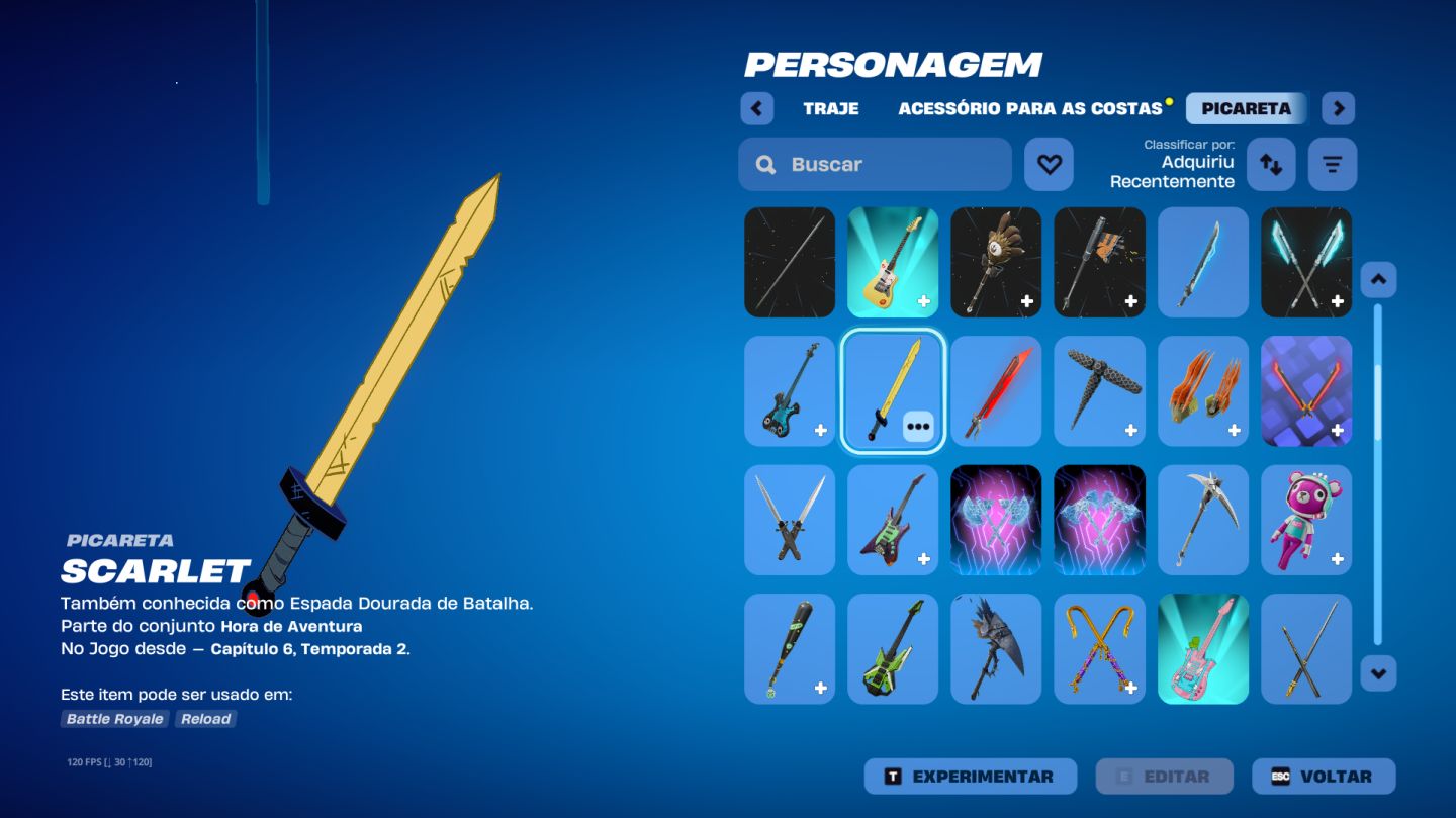 CONTA FORTNITE