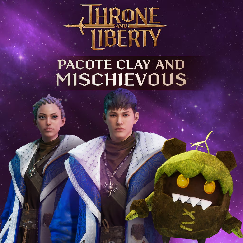 THRONE AND LIBERTY - KEY - SKINS/ITENS - Clay and Mischief/LottiePercy/Sollant