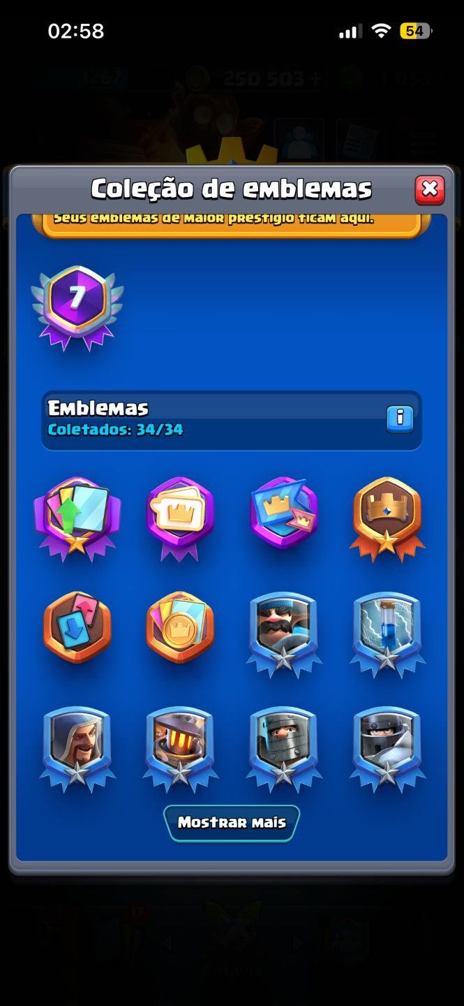 (Aceito oferta)Conta perfeita supercel brawl stars e Clash of royale upados!!!