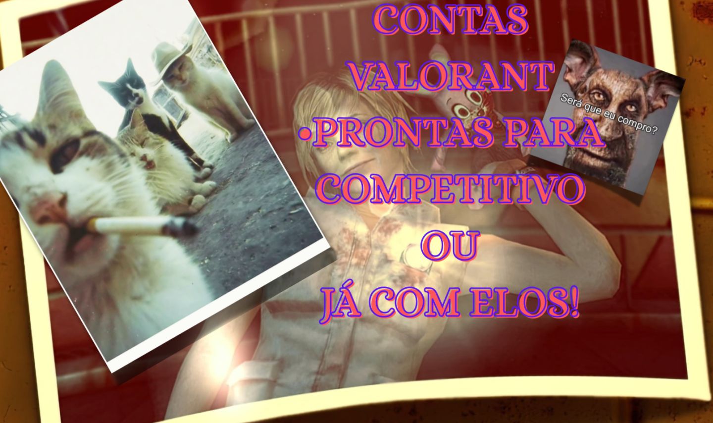 CONTAS VALORANT (lvl 20/elos)