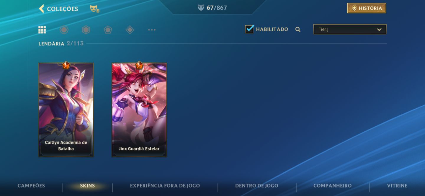 Conta Wild Rift Completa!! Muitas Skins