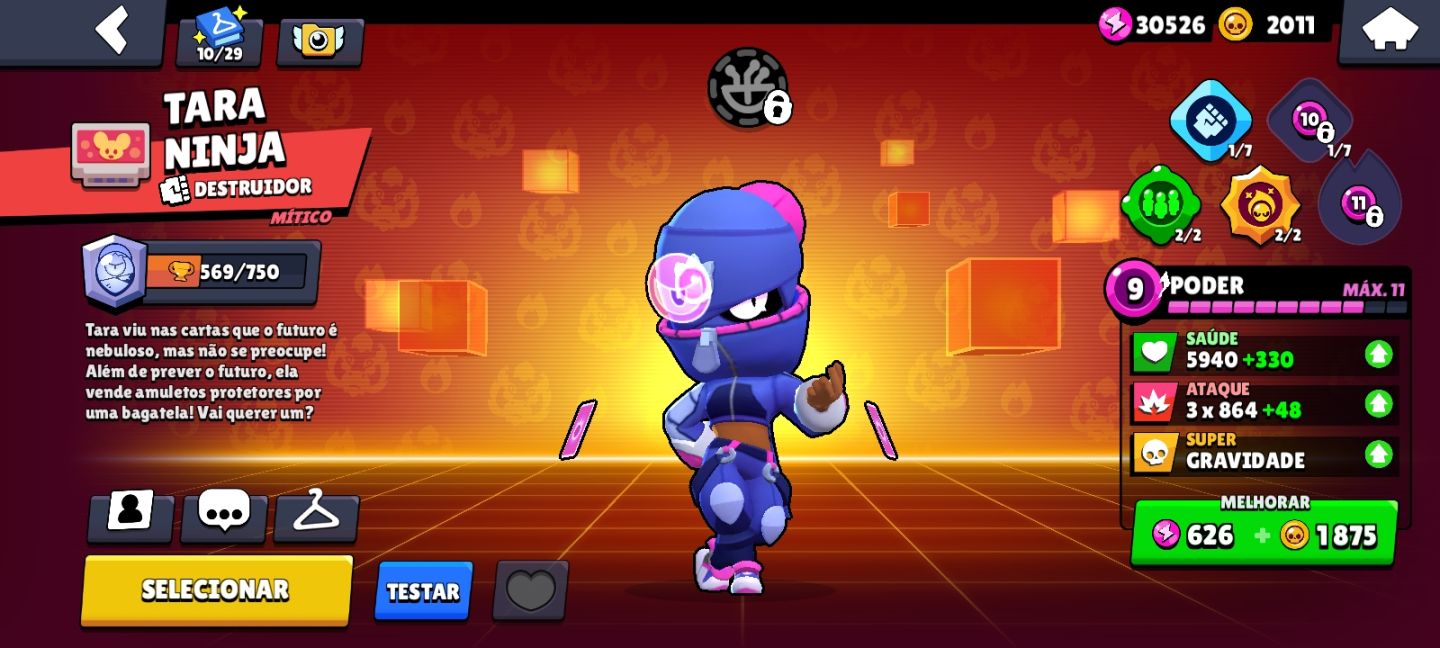 Conta de Brawl star