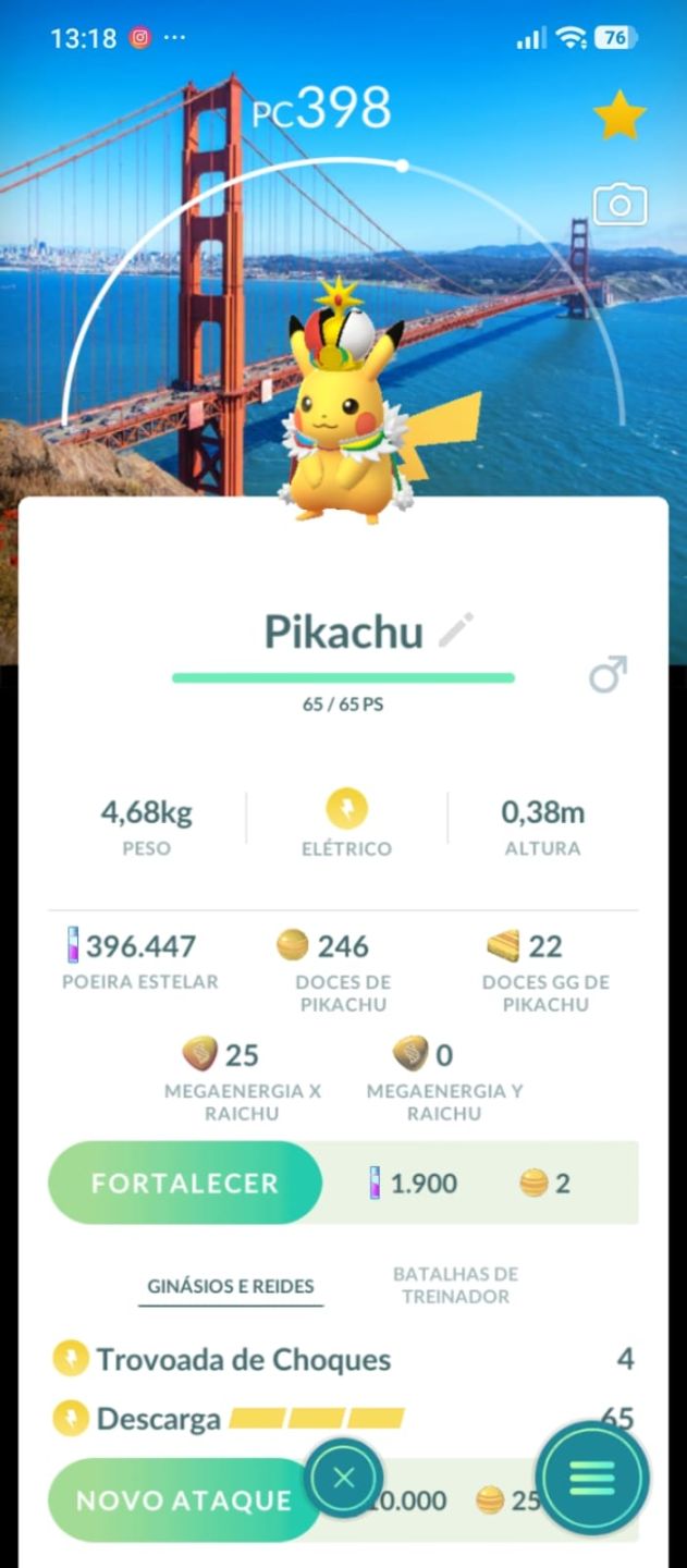 Conta Pokmon Go Lvl 46 - Valor