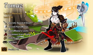 Conta AQW: Nivel MAX, Muitos itens End Game e Muito Mais (Valor Negociável)