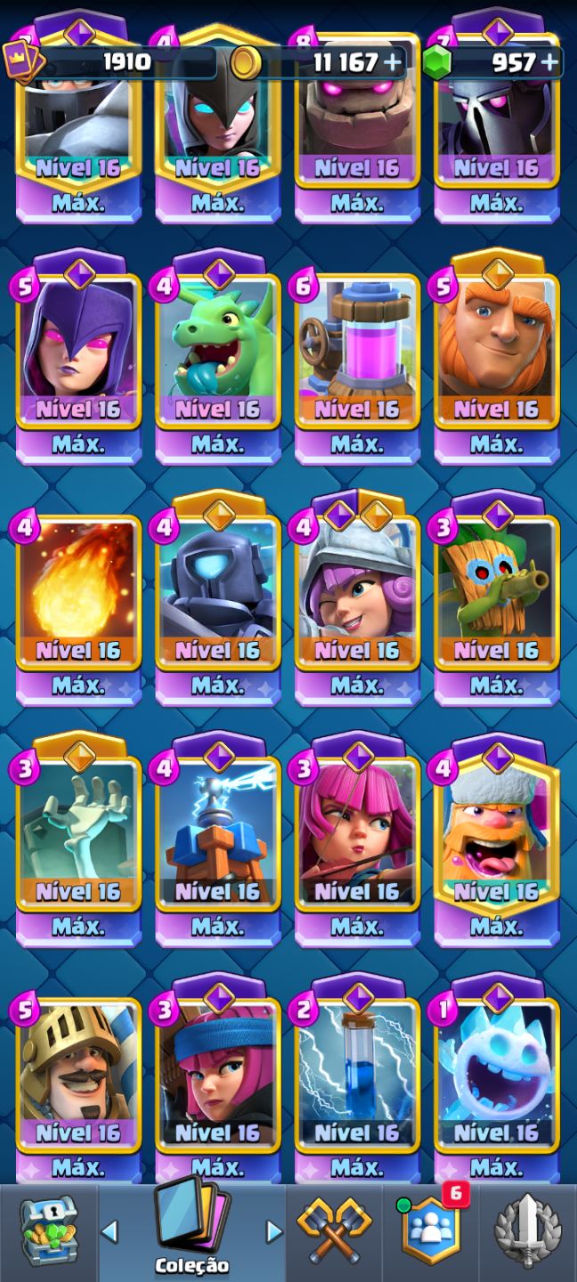 Conta Clash Royale 36 Full
