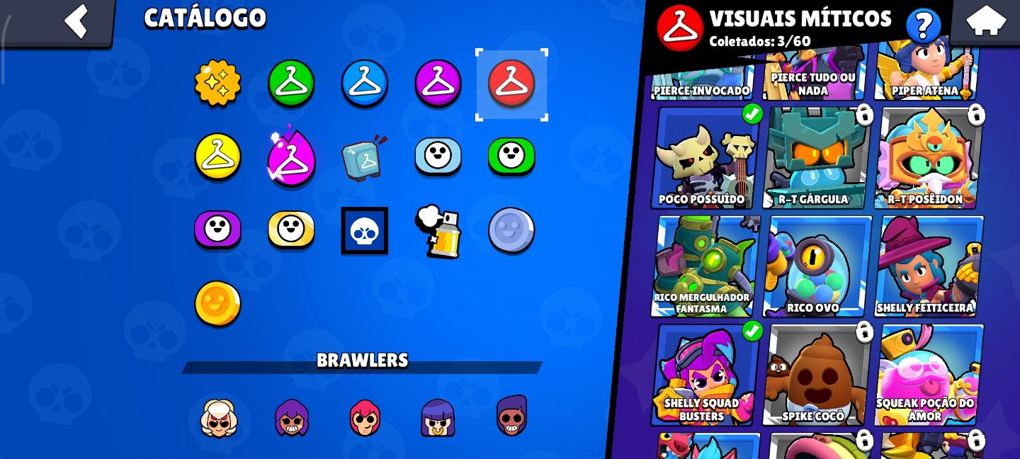 CONTA BRAWL STARS | 8K TROFÉUS