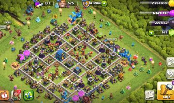 CONTA DE CLASH CV12 + CONTA DE CLASH ROYALE ARENA 21