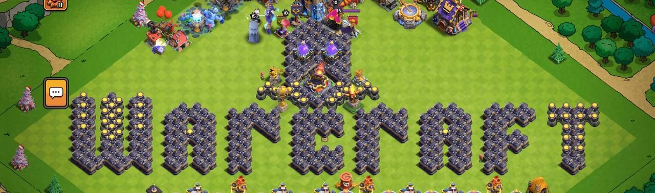 CLASH OF CLANS - LAYOUT COM SEU NOME