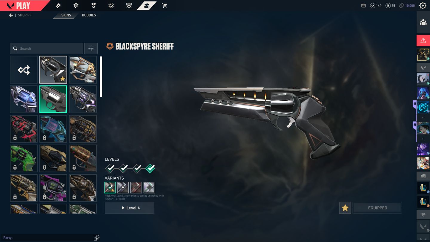 Conta de valorant com skins dima 2 preco negociavel