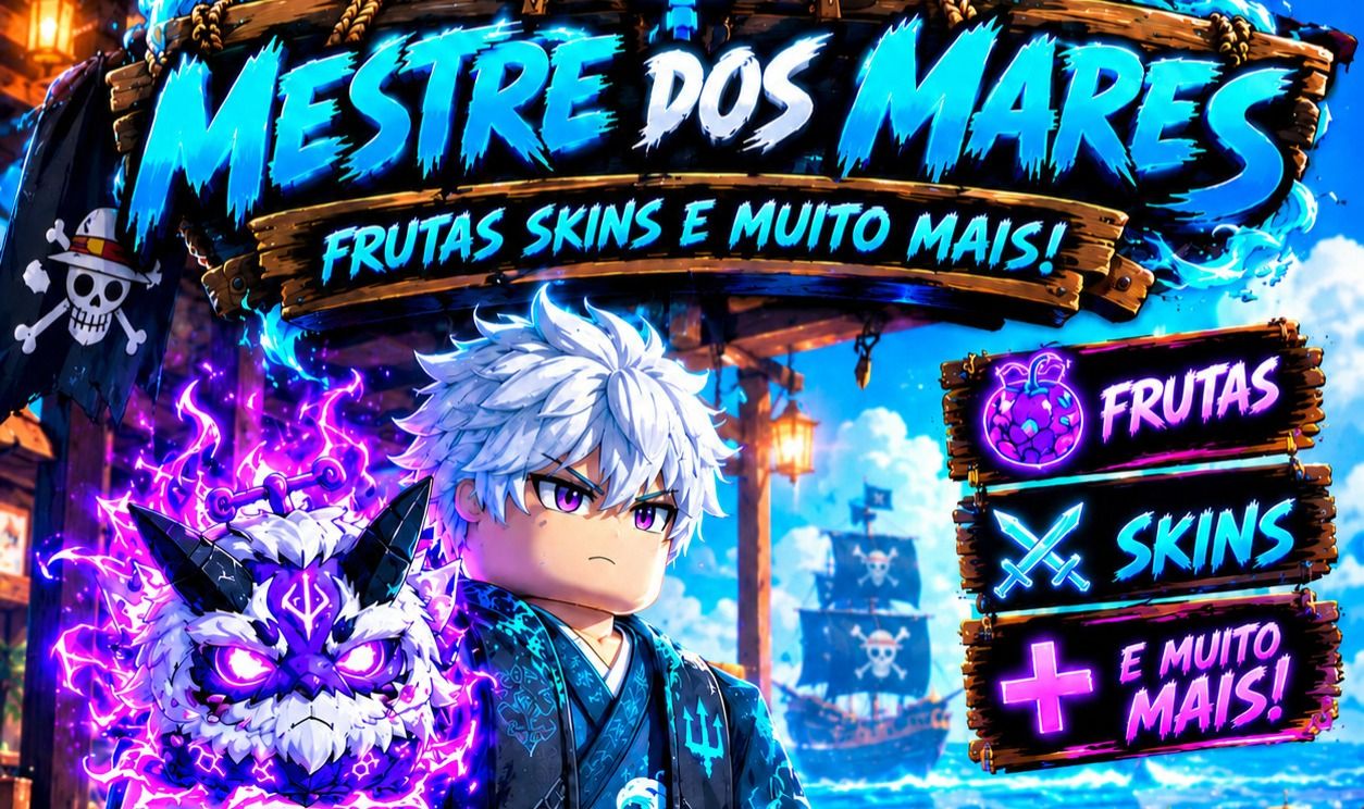 [NOVA UPDATE!] FRUTAS & SKINS EXCLUSIVAS / MESTRE DOS MARES!