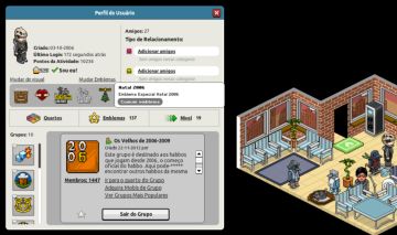 CONTA HABBO HOTEL ANTIGA DO ANO DE 2006 COM TRAXMACHINE + OUTRO AVATAR DE 2011