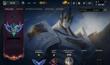 Conta lol diamond full champ 74 skins