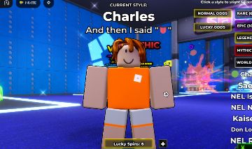 CONTA BLUE LOCK RIVALS COM CHARLES E - Roblox - Blue Lock Rivals - GGMAX