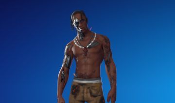 CONTA FORTNITE RARISSIMA COM TRAVIS SCOTT E +