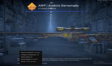 AWP | Containment Breach / Arsênio Derramado - Field-Tested / Testada em Campo