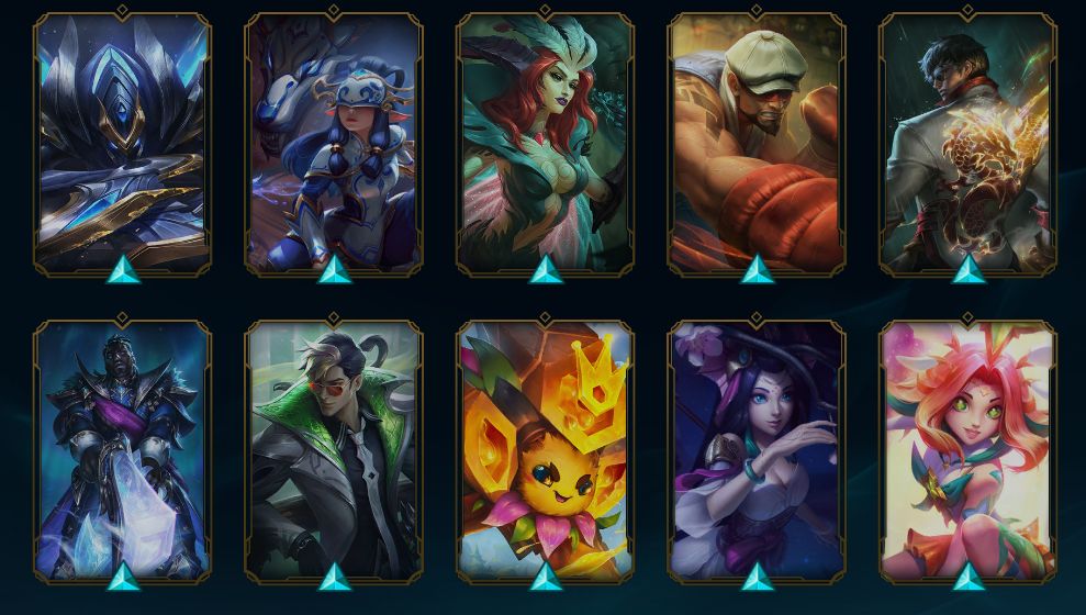 CONTA LEAGUE OF LEGENDS NÍVEL 599 5 Skin Ultimate