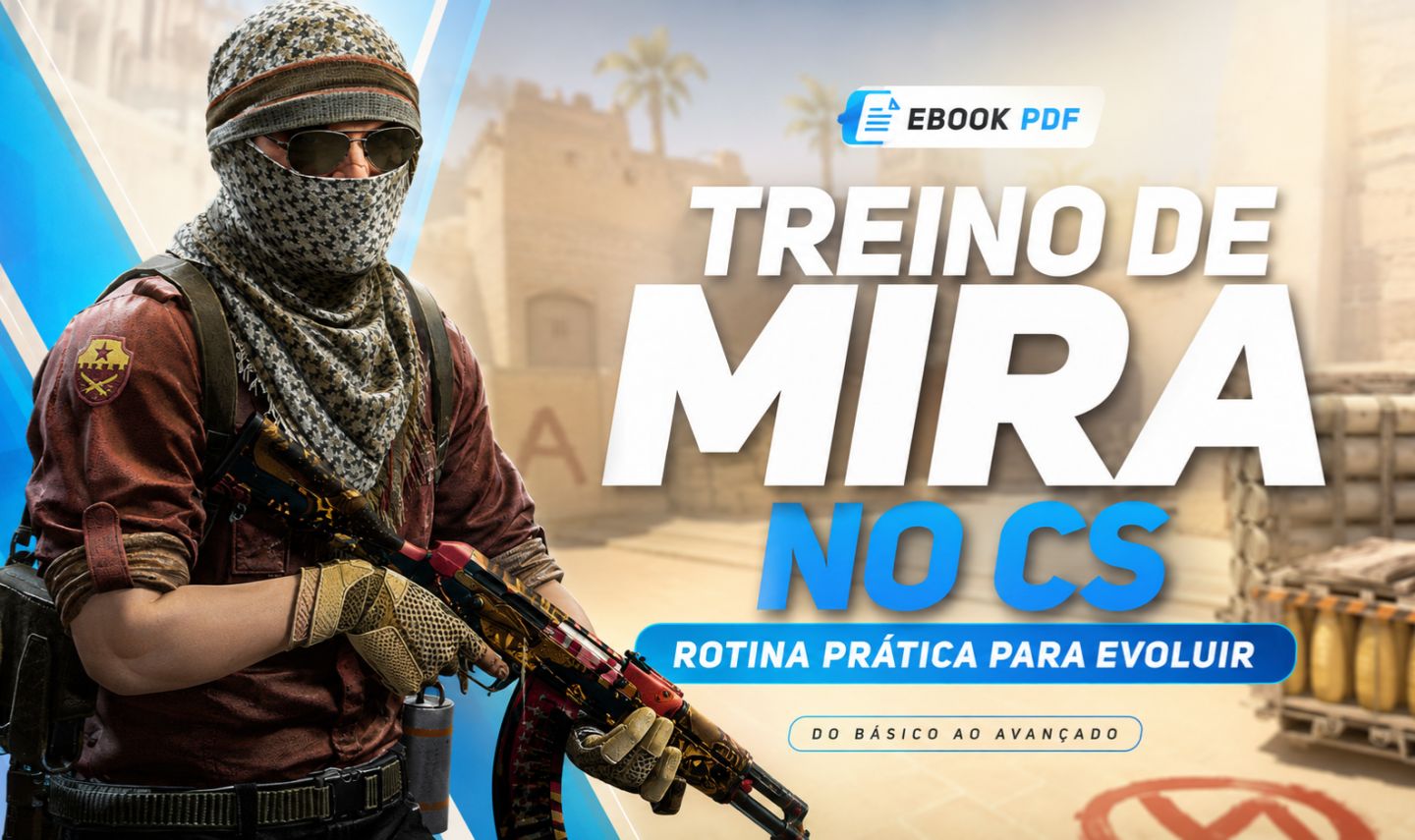 Treino de Mira CS2: Do Básico ao Avançado + Rotina Completa [ENTREGA AUTOMATICA]